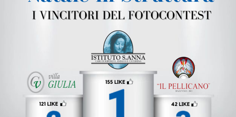“Natale in struttura”: ecco chi sono i vincitori del fotocontest 2021