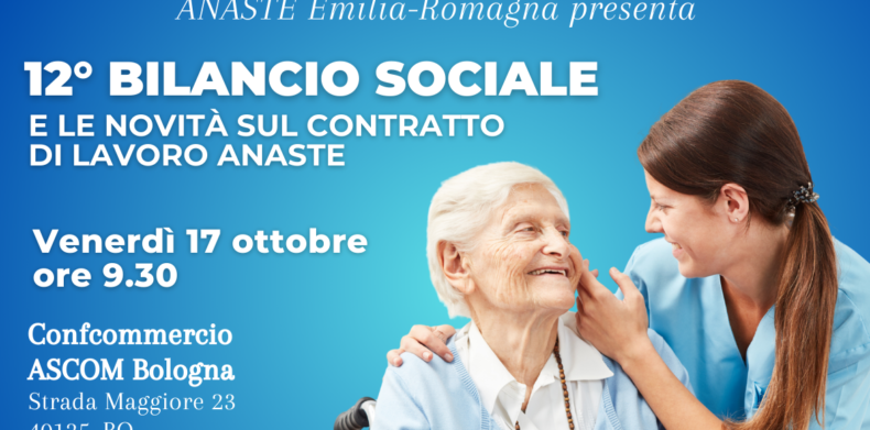 ANASTE ER presenta il 12° Bilancio Sociale e le novità del CCNL: 17 Ottobre in ASCOM